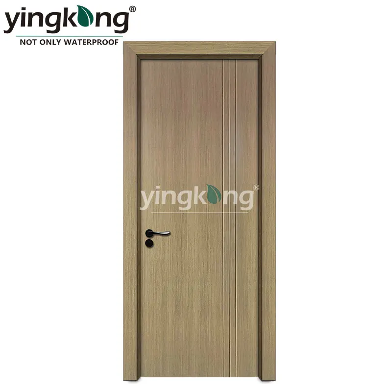 Yingkang New Design 100% Waterproof Wholesale Price Modern Popular Style Interior WPC Door