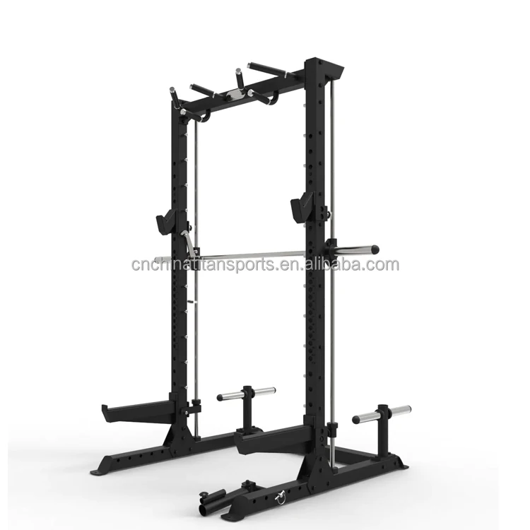 Heavy Duty Gym Smith machine Half rack Squat Cage
