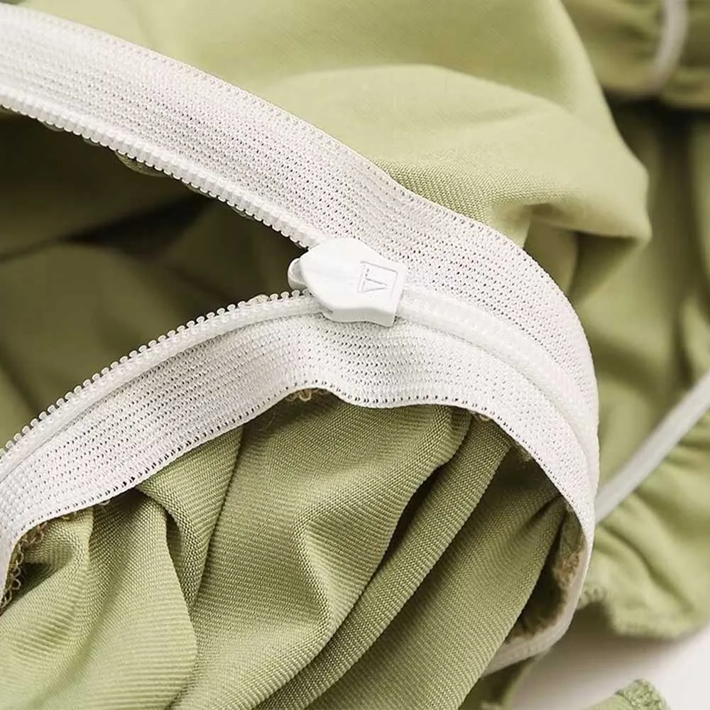 PB&ZA Women 2024 New Chic Fashion Layered MIDI decoration Dress Vintage Sleeveless Female Dresses robe Mujer