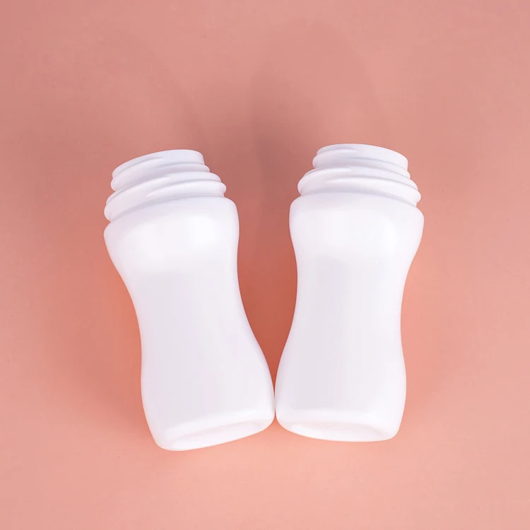 Wholesale 40ml Perfume Deodorant Containers Roller Ball Cosmetic Special Design Plastic Roll On Bottle Packaging