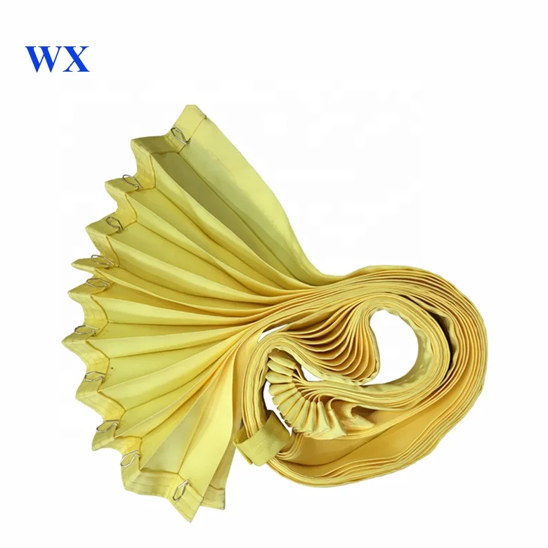 Golden Yellow Foldable Bus Window Shade Curtain