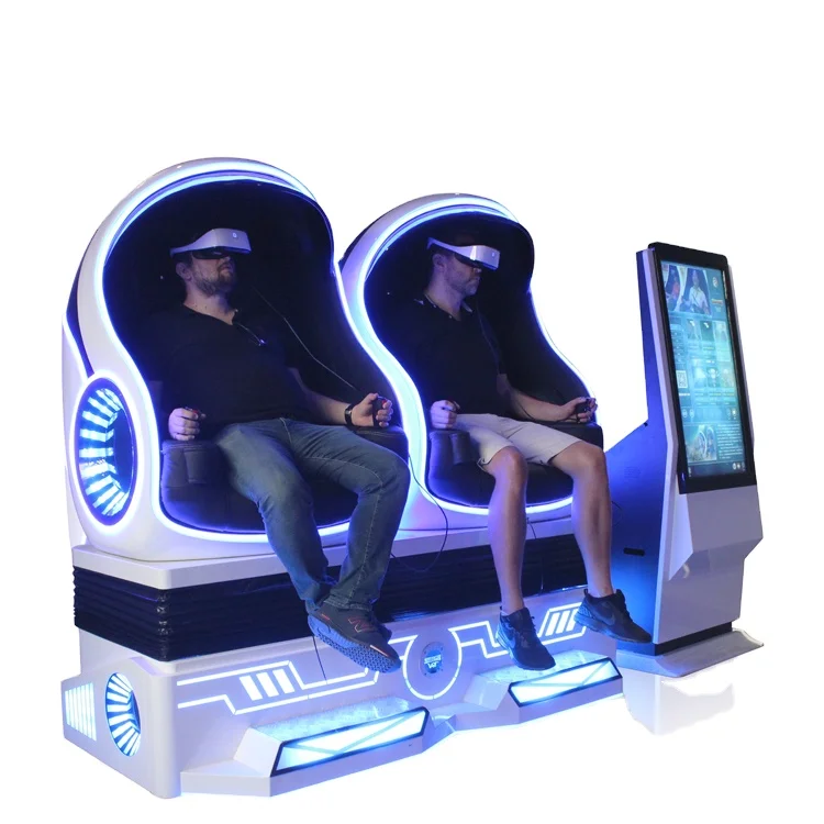 New Design 9D VR Cinema Joystick Shooting Virtual Reality 9D Egg Chair from China Panyu
