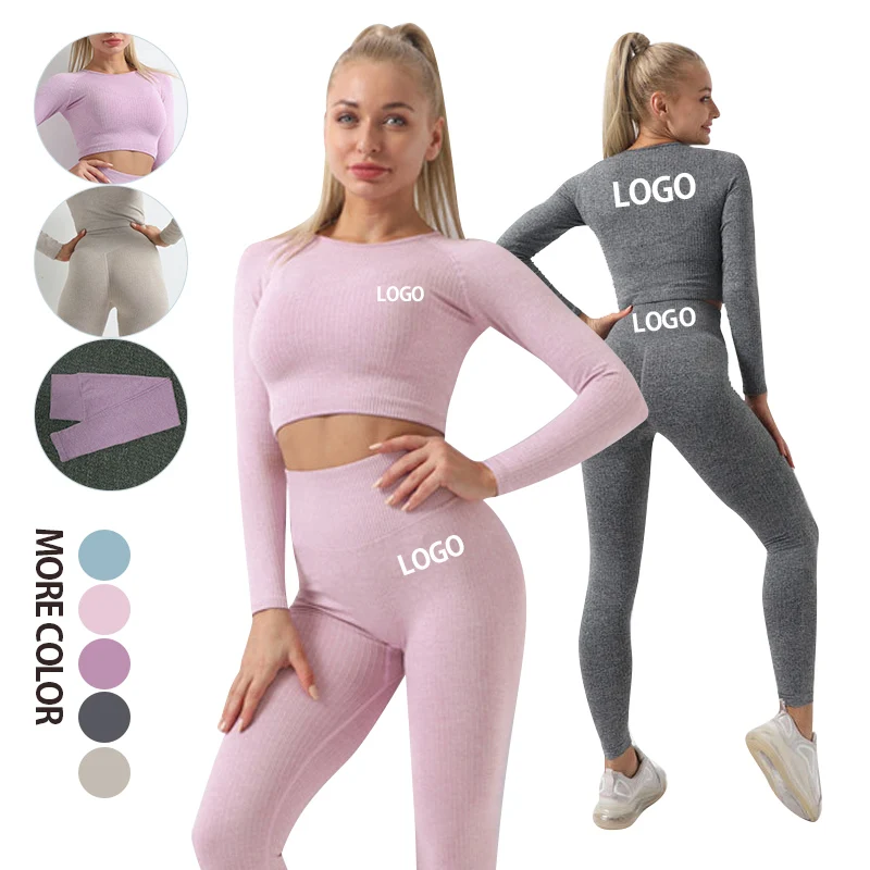 2022 new workout women yoga sets polyester and spandex gym wear sports wear for fitness