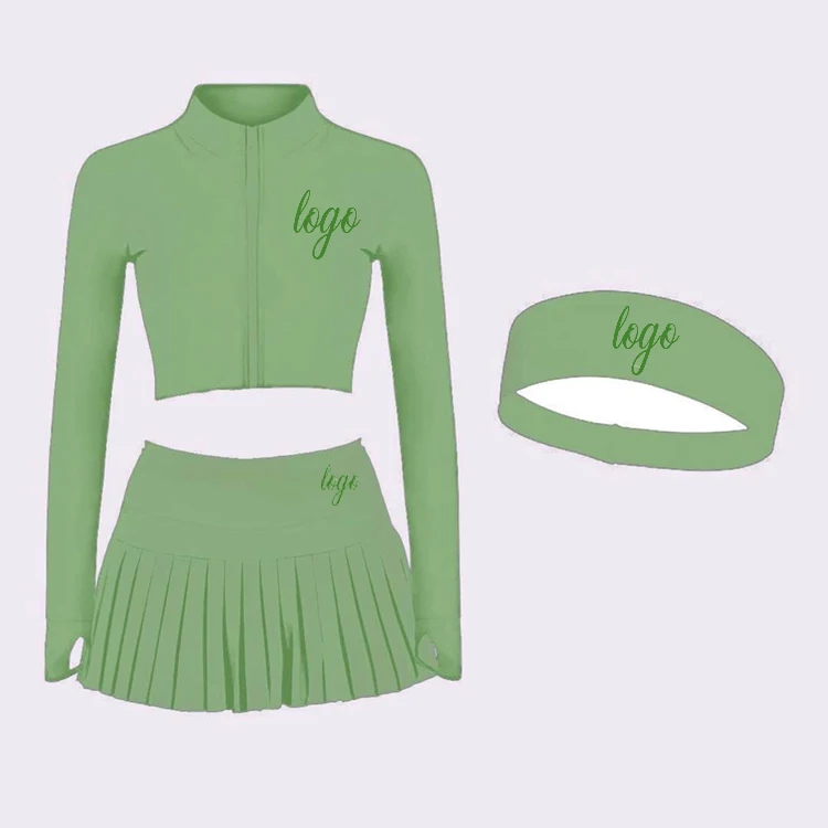 Women Pleated Skirt Stretch High Waist A-line School Uniforms JK Style Preppy Style Casual Sexy Women Mini Short Skirt Set