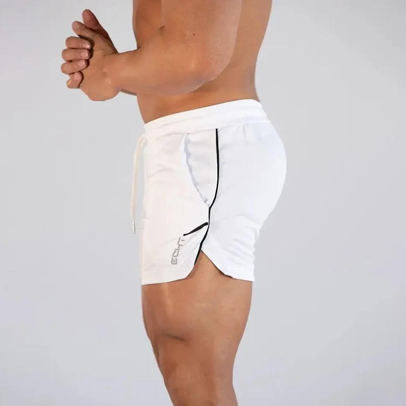 OEM Mens Gym Shorts With Pockets Double Men Workout Shorts Top Sale Men Sports Shorts