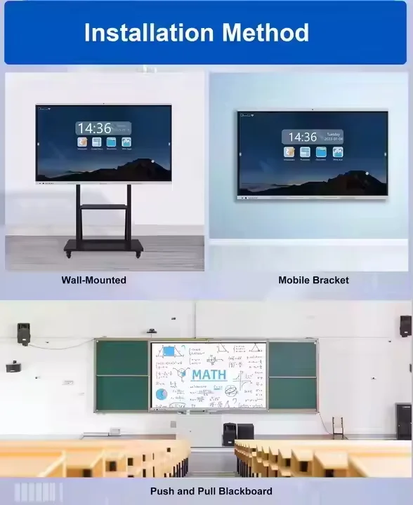 Quality Guarantee interactive smart  screen panel High cost-effectiveness liquid crystal display (l.c.d