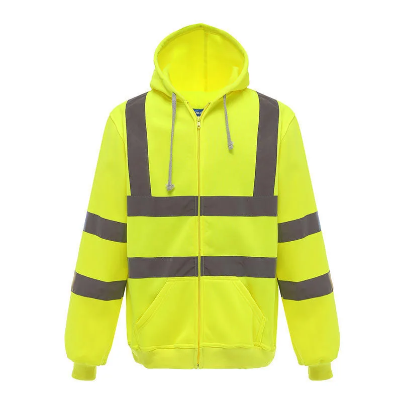 High Visibility Shirts With Reflectors Work wear Hi-Vis reflective jacket