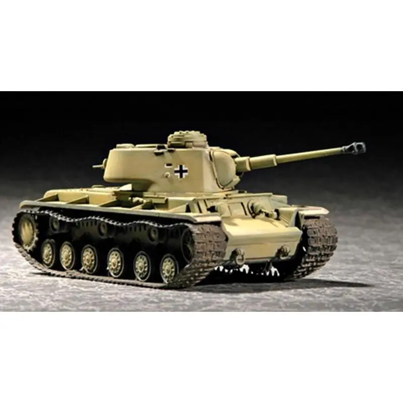 Trumpeter 07265 1/72 German Pz.Kpfw KV-1 756( r ) Tank Model Armored  Kit TH07158-ali6
