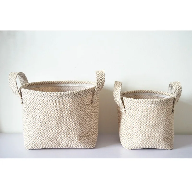 Eco-friendly jute fabric grow bag burlap indoor planter with handles
