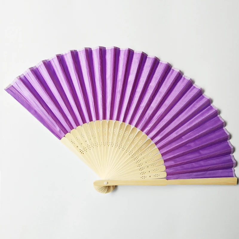 Factory price silk hand fans wedding gifts nice fans wedding favors