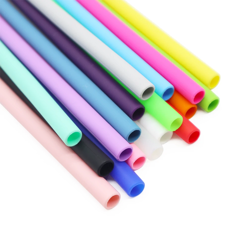 Travel Accessories Collapsible Openable Foldable Drinking Food Grade Silicone Straw