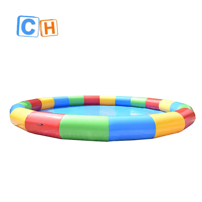 CH Ground Pool Big Size 8*8M Family Size Swimming Pools The Best Outdoor Inflatable Swimming Pool For Kids Family