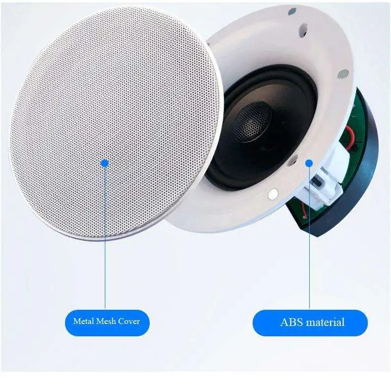 Speaker professional in-wall speaker home theater ceiling audio fixed block background music broadcast Bluetooth ceiling speaker