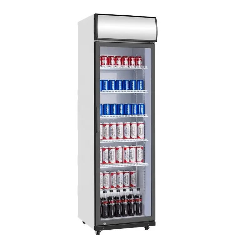 Beverage refrigerator display single-door cooler refrigeration equipment