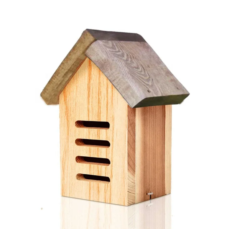 Божья коровка Дом из натуральной древесины с водоотталкивающей крышей благодаря натуральной террасе масла
