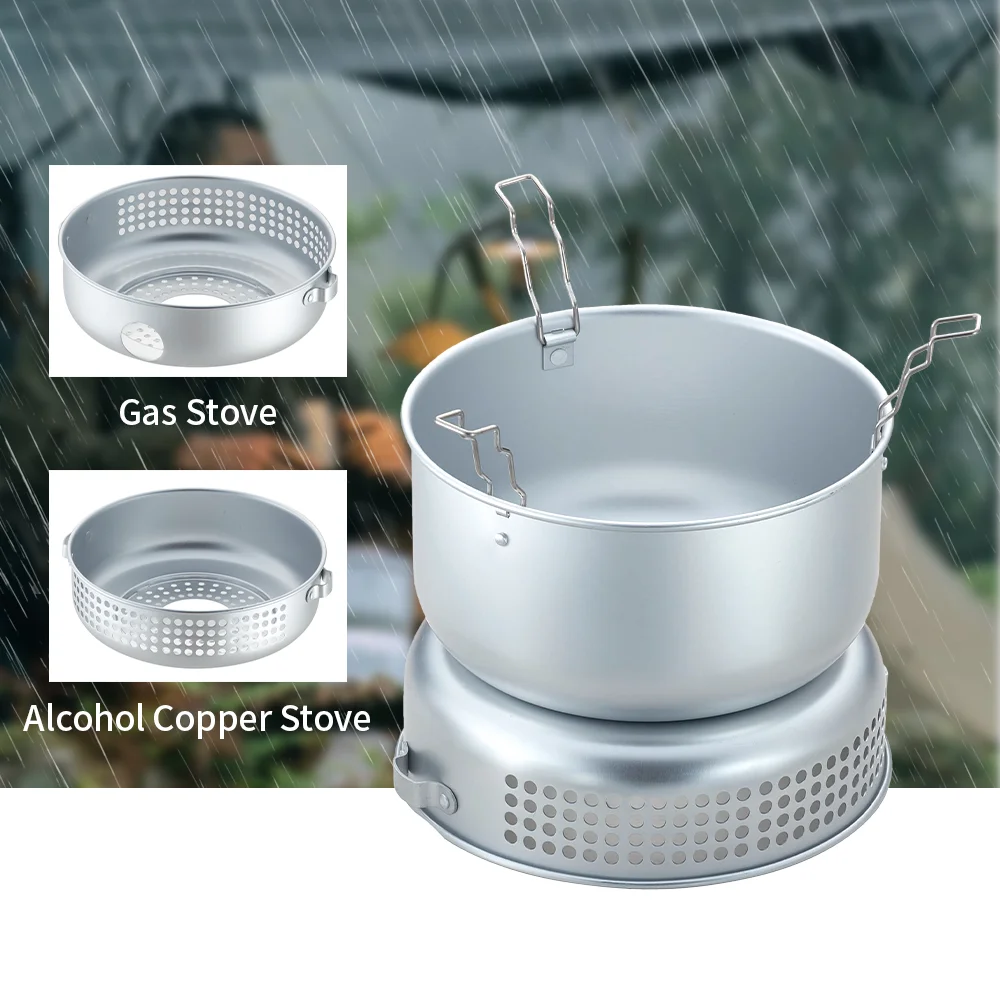 Portable Outdoor Camping Picnic Tableware Quality Camping Cook Set Cookware Outdoor Cook Set