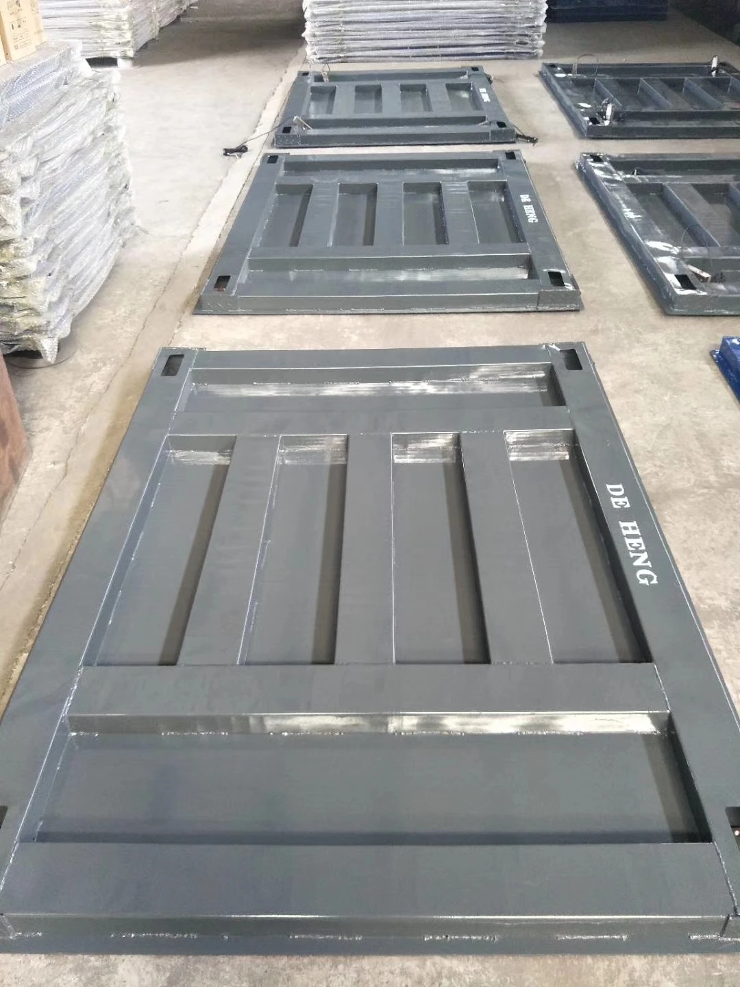 Factory sell electronic digital platform weighing floor scale 1x1m 2t floor scale