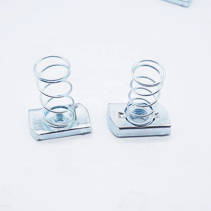 SSHN M12*9.2mm ss304  strut channel nut spring nut long spring channel nut