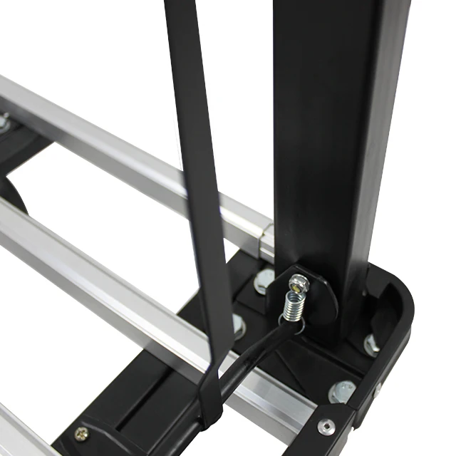 Factory direct aluminum alloy trolley light and high quality food platform cart for hotel and warehouse transportation