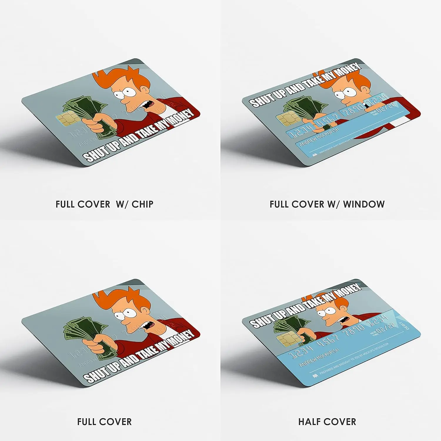 Covering and Personalizing Credit Debit  Card Decor Stickers Skin Gifts Sticker for Transportation Key Card