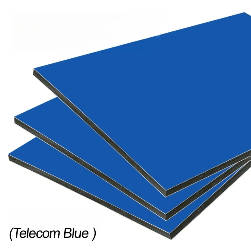 2mm to 6mm thickness 4*8ft size Aluminum composite panel/ACP/ ACM