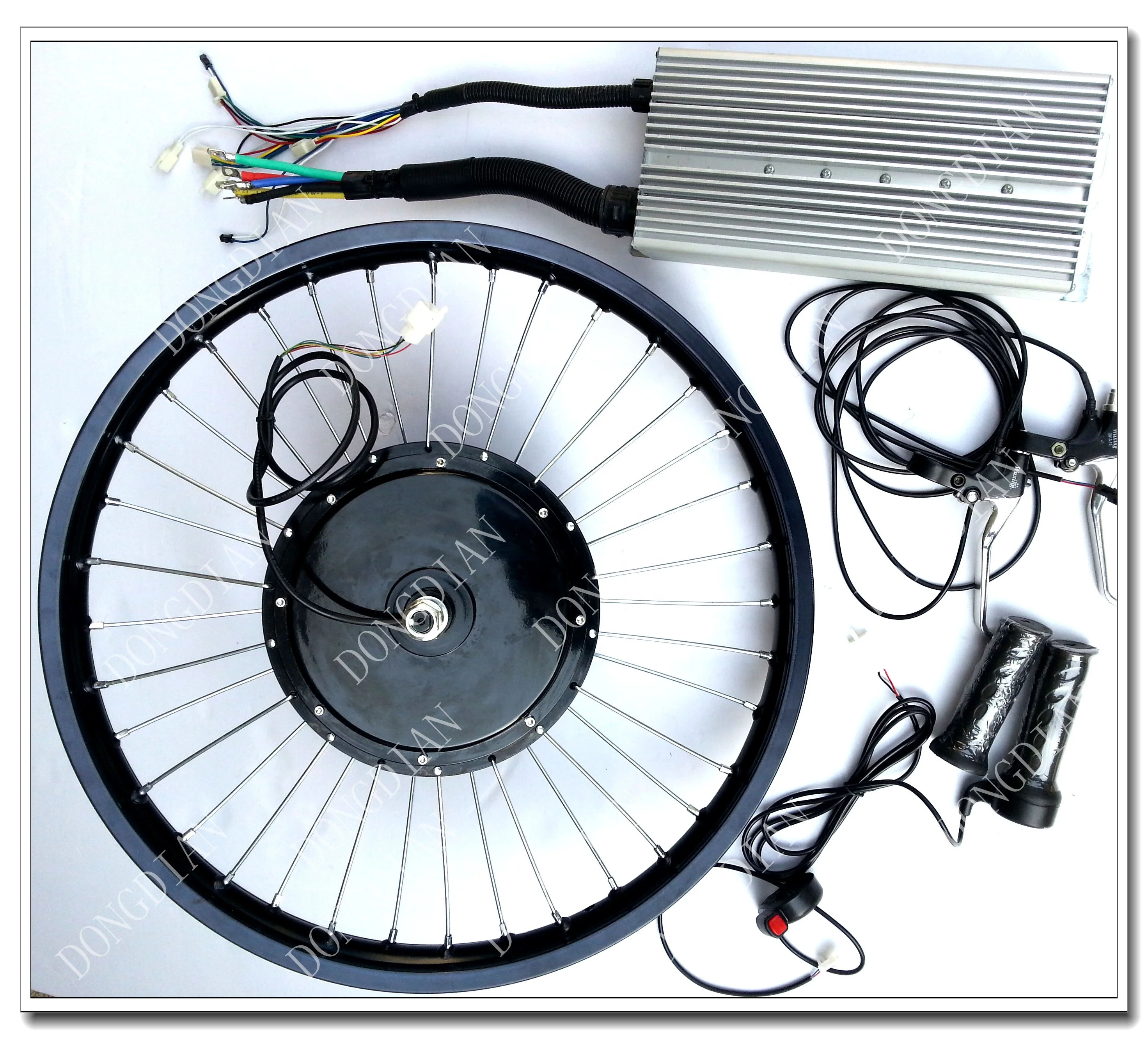 New type electric bike front wheel motorcycle kit 48v bicycle 1500w ebike conversion kit with battery