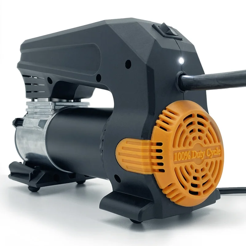 12V DC Car Air Compressor Auto Stop Pump Tyre Inflator Portable Air Pump With Digital Pressure For Car Tires Balloon