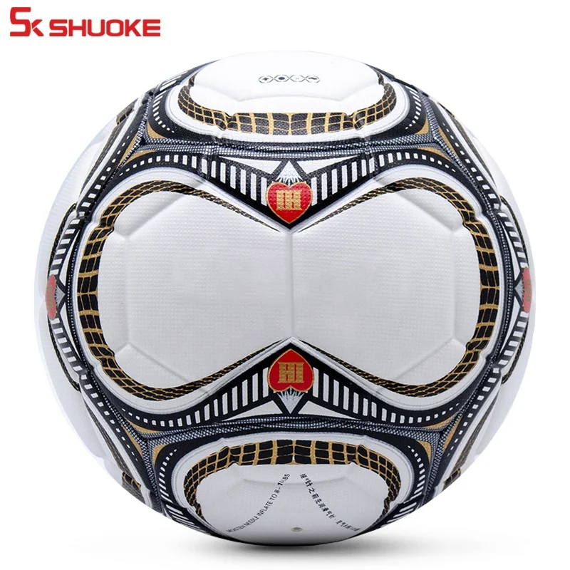 
Free Sample High Quality Print PU Logo Leather Football Manufacturer 
