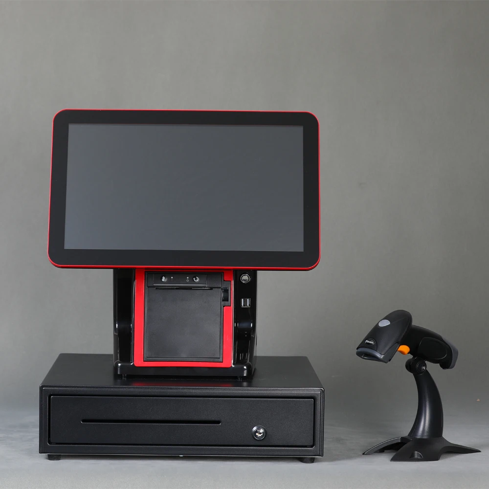 JESEN Android/Windows System Pos Machine Manufacturer Directly Sale Source for Mall Wholesale Supermarket
