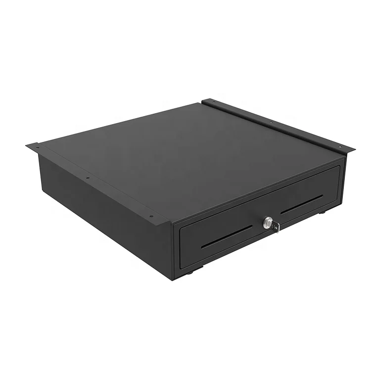MK-410 MAKEN 4 Bill 8 Cion RJ11 металлический черный кассовый ящик pos