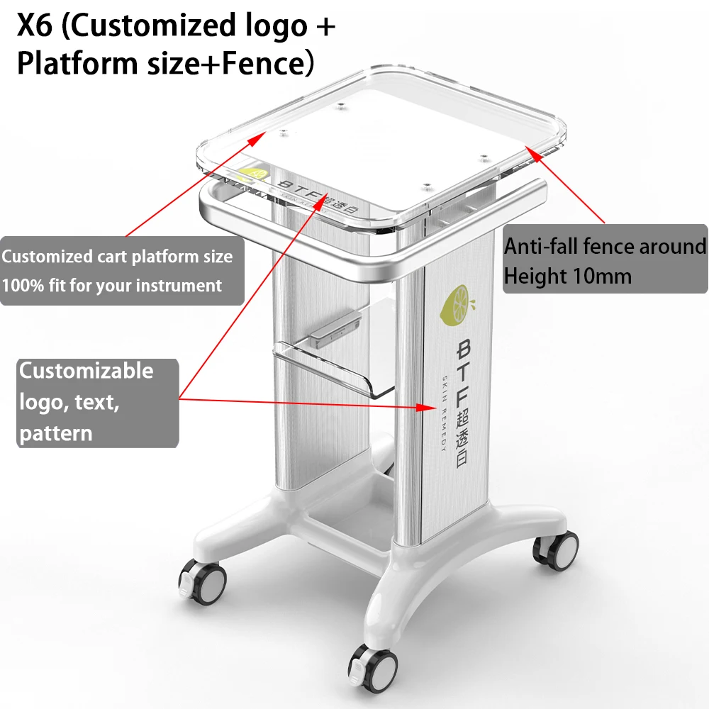 High Quality Trolley for Beauty Salon Equipment Beauty salon machine trolley carts Shipping within 3 days