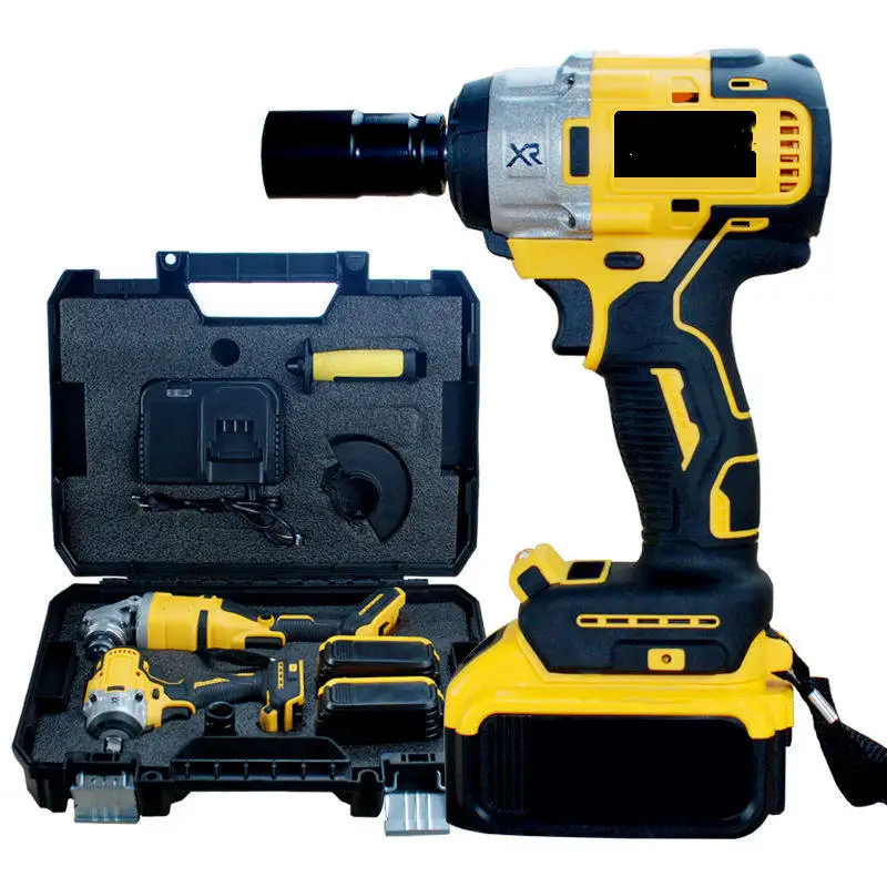 Canpro Hot Sale  POWER Cordless Impact Wrench 1/2 Impact Gun w/  Impact Driver electric wrench