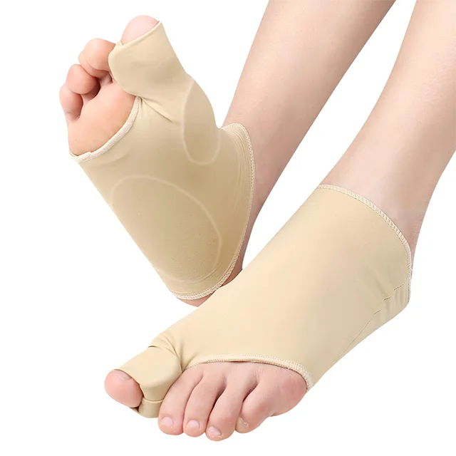  unisex nylon NEW hallux valgus foot care big toe orthopedic orthotic gel separator sleeves sock for