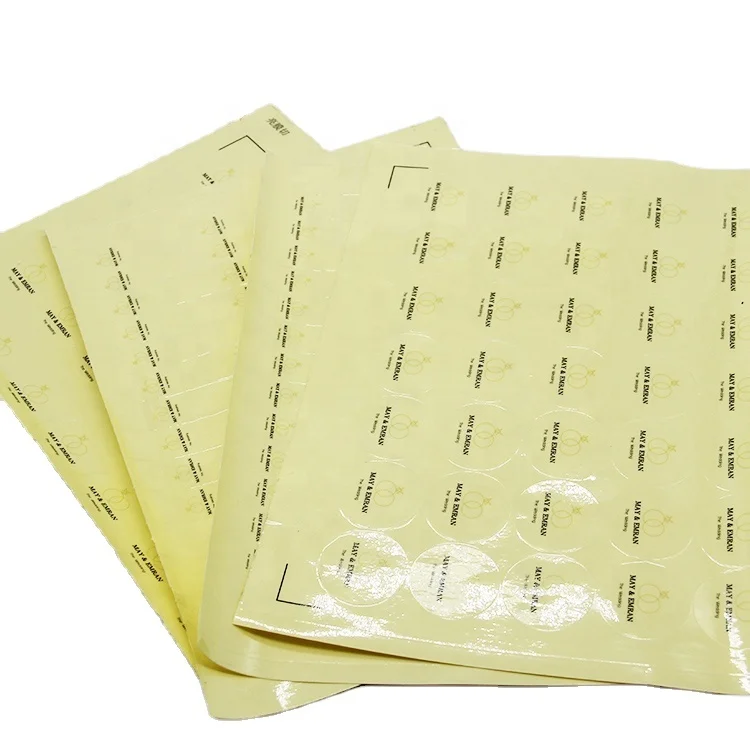 Qingdao factory self adhesive sticker labels / customized sticker printing for garments
