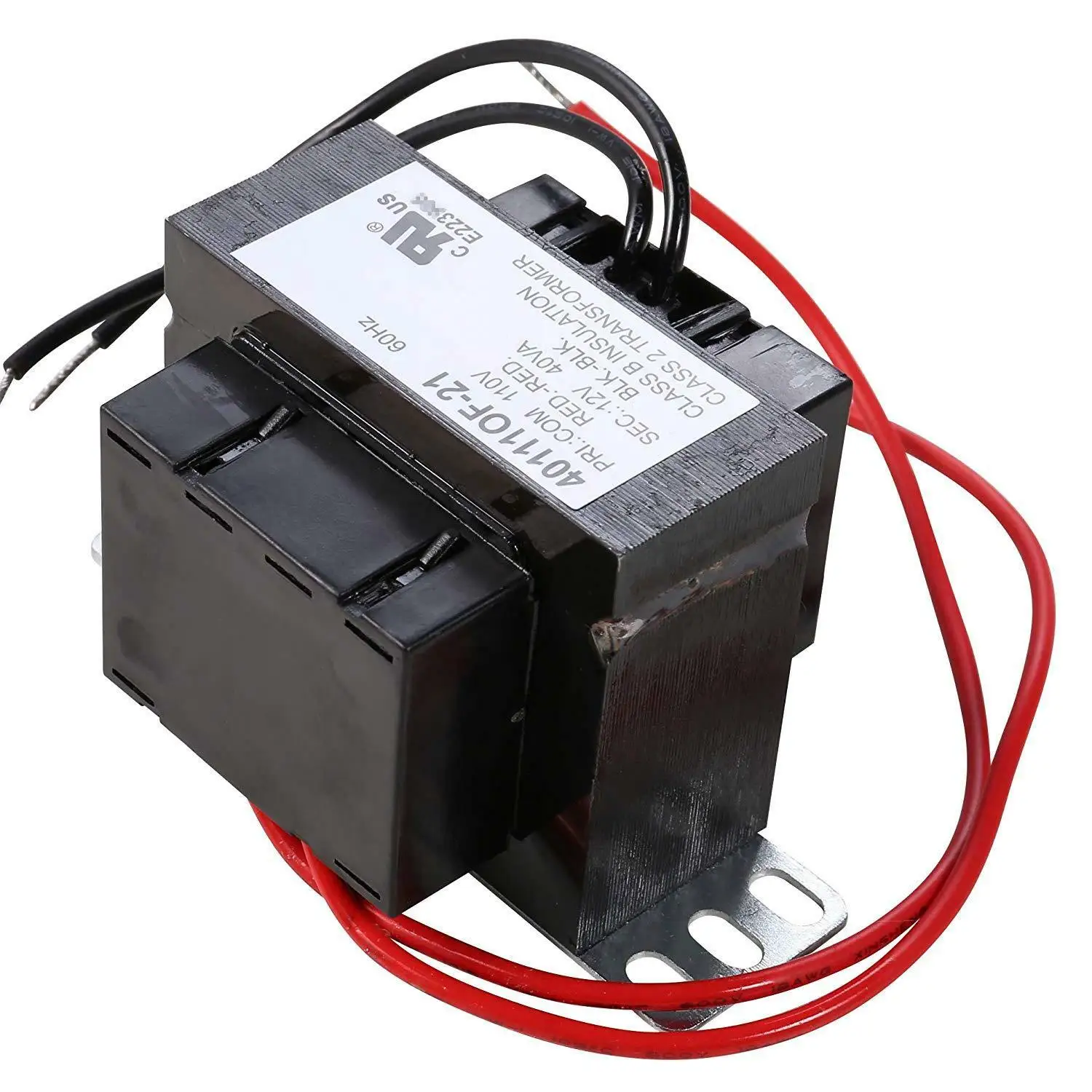 Class 2 Transformer 40VA Rating 110VAC Input to 12VAC Output