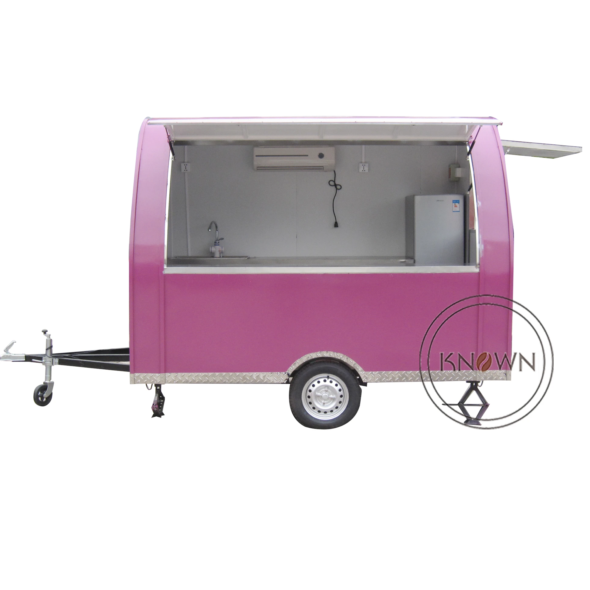 OEM Factory Made Brand New Italian Shaved Ice Cream Frozen Yogurt Cart Food