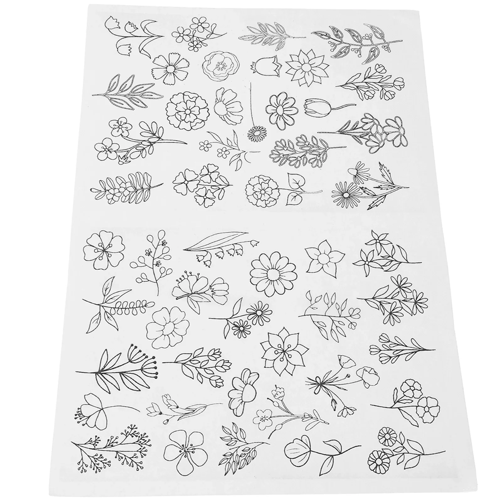 printable Sticky Self Adhesive Water Soluble Applique Embroidery & Quilting Stabilizer Backing