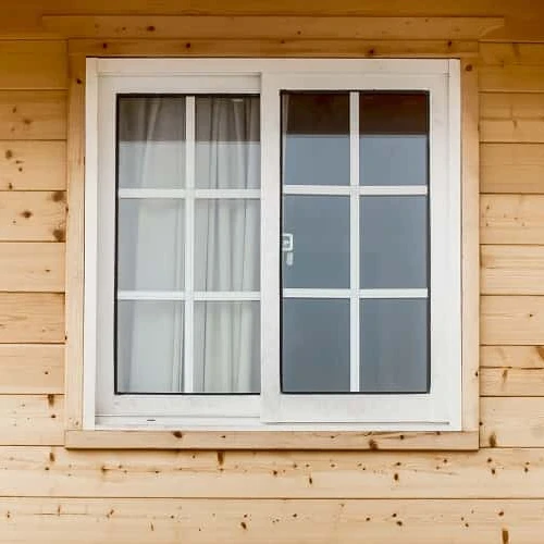 Белая конструкция окна низкая цена двойное остекление жилой дом UPVC раздвижные двери