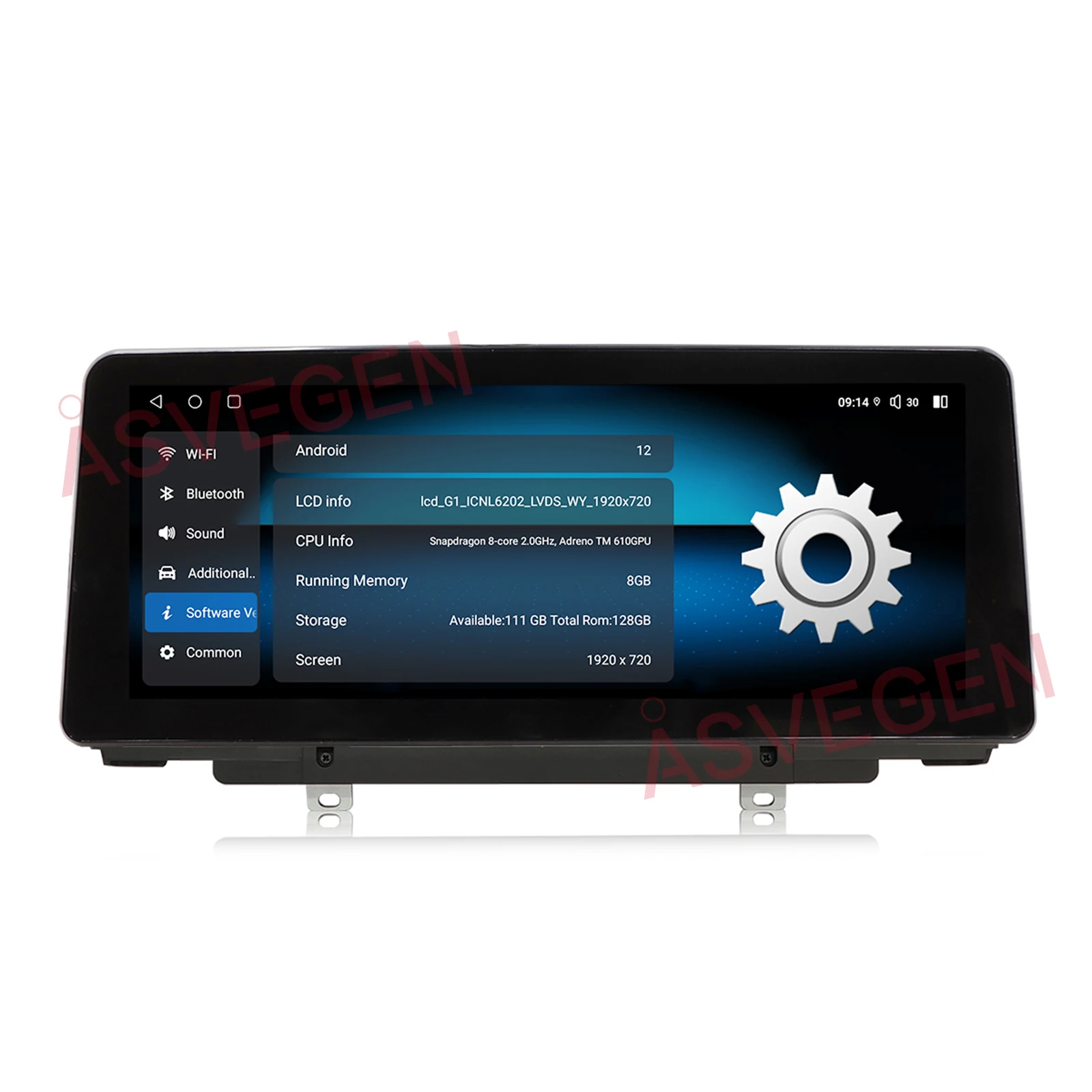 12.3 inch  Car Video Player Car DVD Player GPS Navigation For BMW 7 Series EVO 2016-2023 With Carplay Land Hand Drive