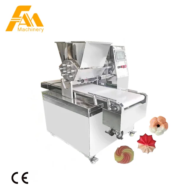 cookie cutting machine commercial small wire cut cookies cutting machines