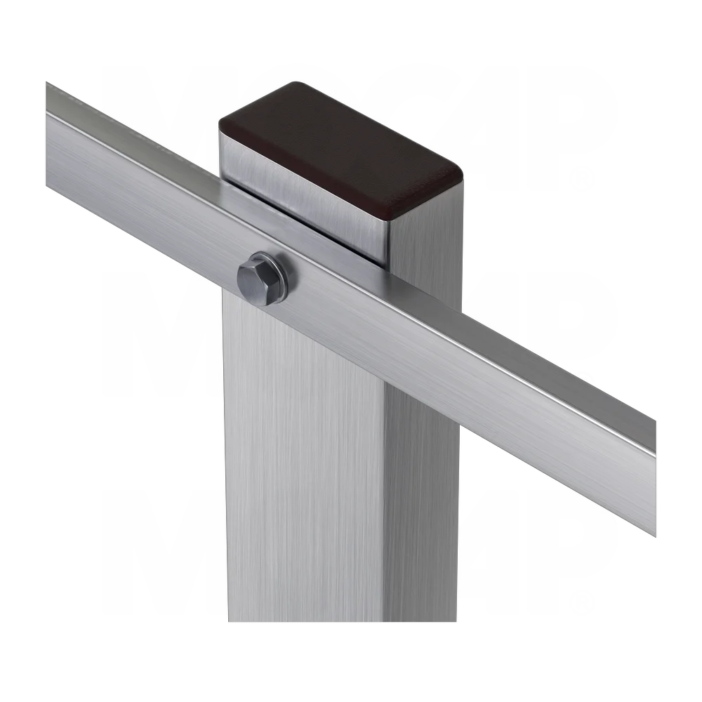 Furniture metal rectangular protective caps