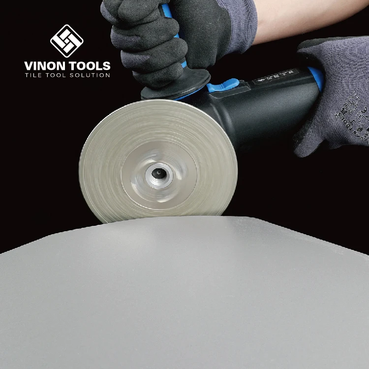 Grit #40\/45 Electroplated Diamond Disc Multi Purpose Diamond Cutting Disc With Aluminium Flanges