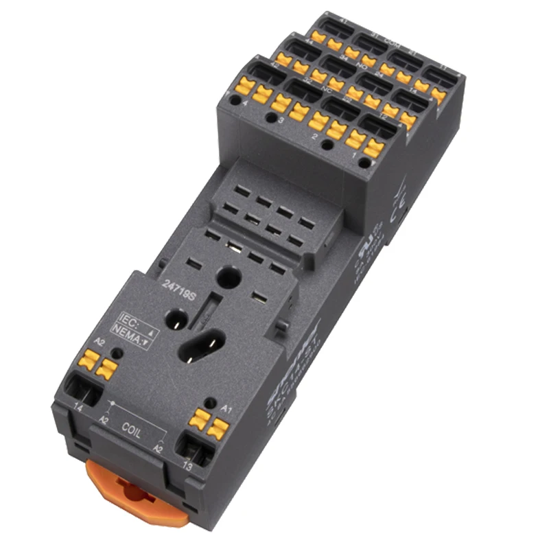 Shenler SKC14-ST socket 8A mk2p power relay 24v  5v relay module krly2120 dc/dc solid state relay lighting