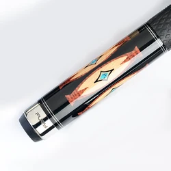 Fury DE series 58' billiard stick north American maple shaft center joint fashionable digital decal butt professional pool cue