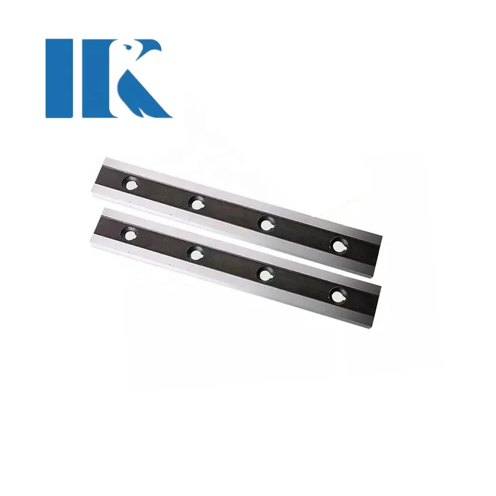 Custom High Wear Resistance Premium Tool Steel Guillotine Plate Shearing Machine Blades For Metal Cutting