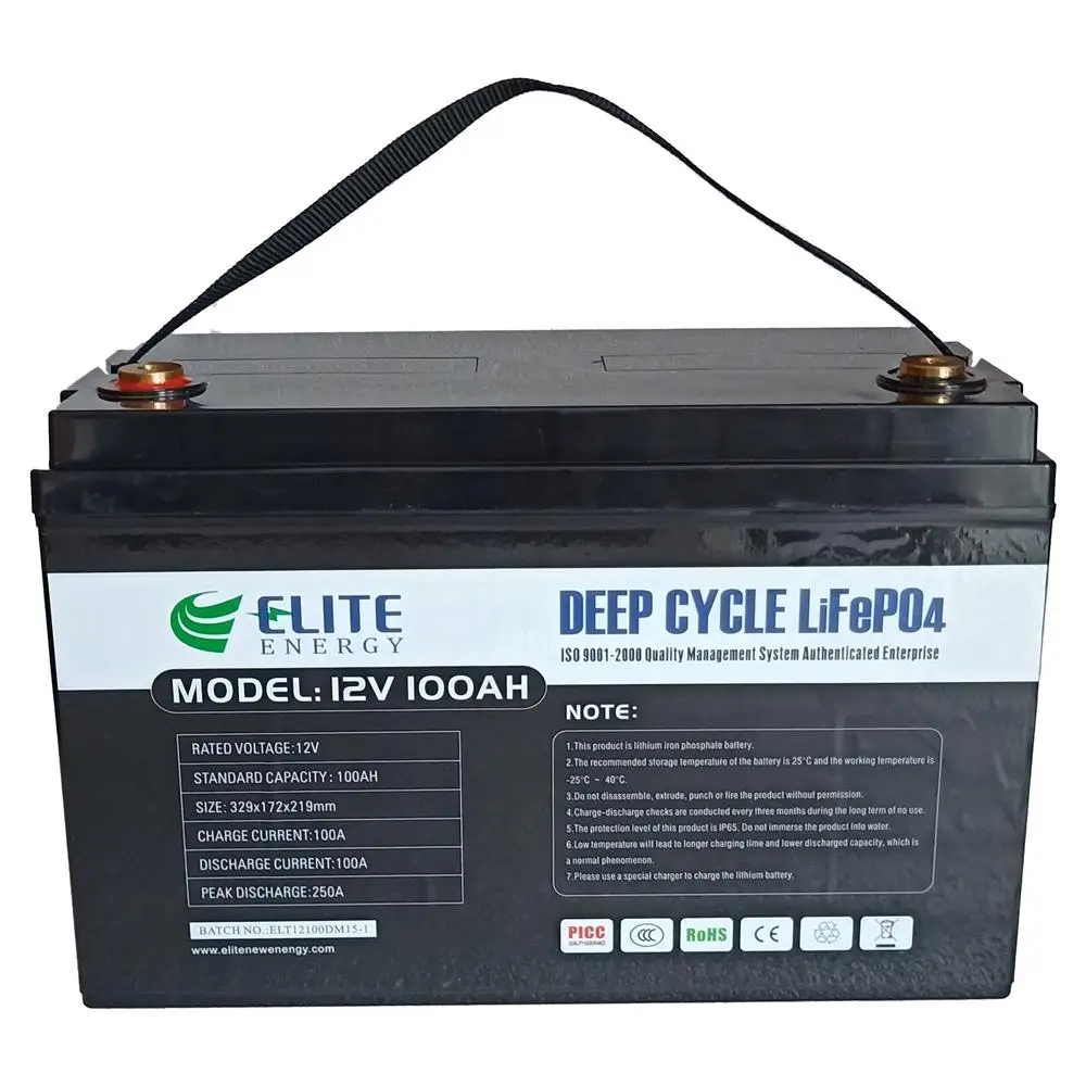 Elite liontron 12.8v 100ah lithium lifepo4 mit bms 12v deep cycle lithium ion battery 12v ion 12v100ah lithium battery