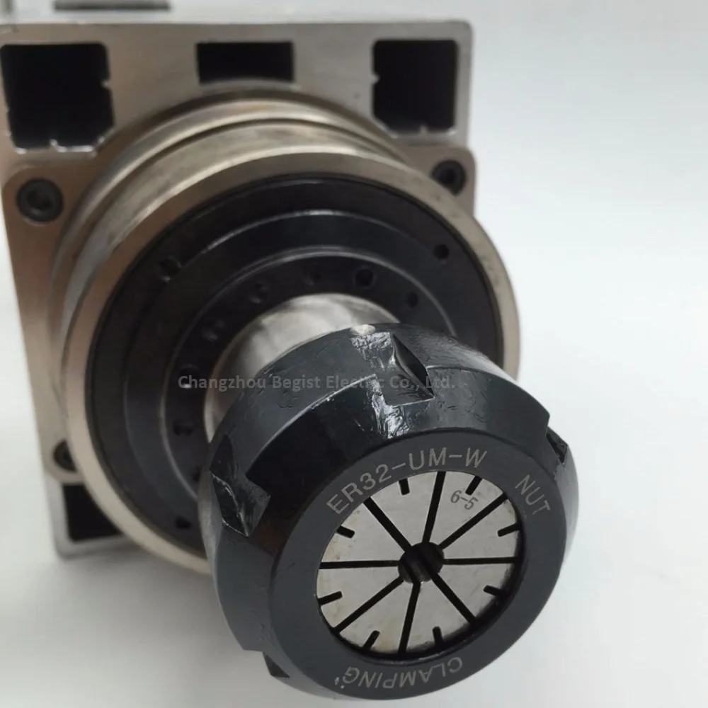 4.5KW 380V 300hz 18000rpm er32 square air cooled cnc spindle motor 18000 rpm air cooling 4.5 kw spindle motor