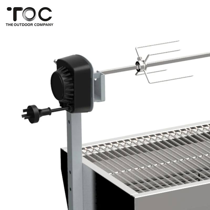 New Listing Portable Hog Lamb Rotisserie Spit Roaster Barbecue Charcoal Grill