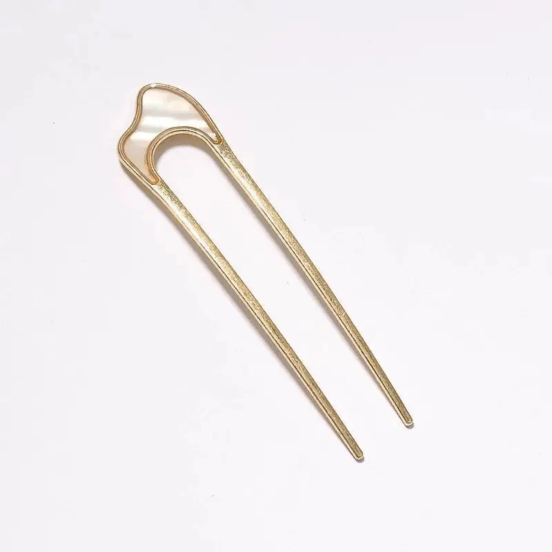 
Simple U Shape Hair Clips Bobby Pins for Women Girls Bride Hair Styling Accessories Black Gold Hairpins Metal Barrettes 