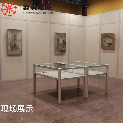 Передвижная перегородка для художественной галереи выставочная передвижная из меламина выставочного